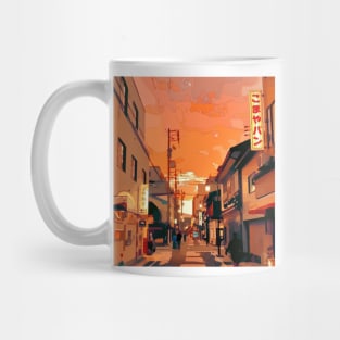 Sunset in Japan Mug